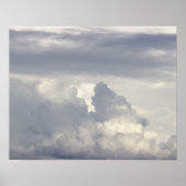 Clouds Photo-Poster Poster (Voorkant)