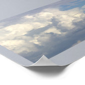 Clouds Photo-Poster Poster (Hoek)