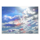 Clouds Photo Print Foto Afdruk (Voorkant)