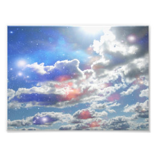 Clouds Photo Print Foto Afdruk