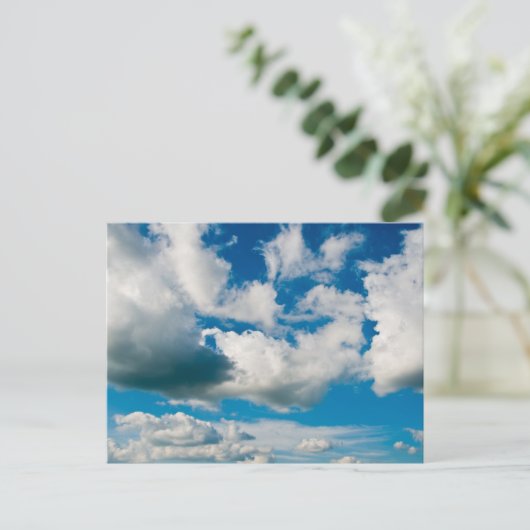 Clouds/Post Card Briefkaart (Staand voorkant)