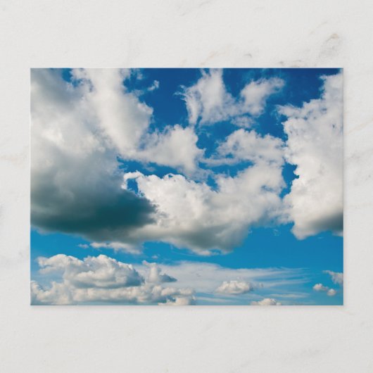 Clouds/Post Card Briefkaart (Voorkant)