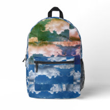 CLOUDS Print Cut Sew Bag