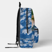 CLOUDS Print Cut Sew Bag Bedrukte Rugzak (Links)
