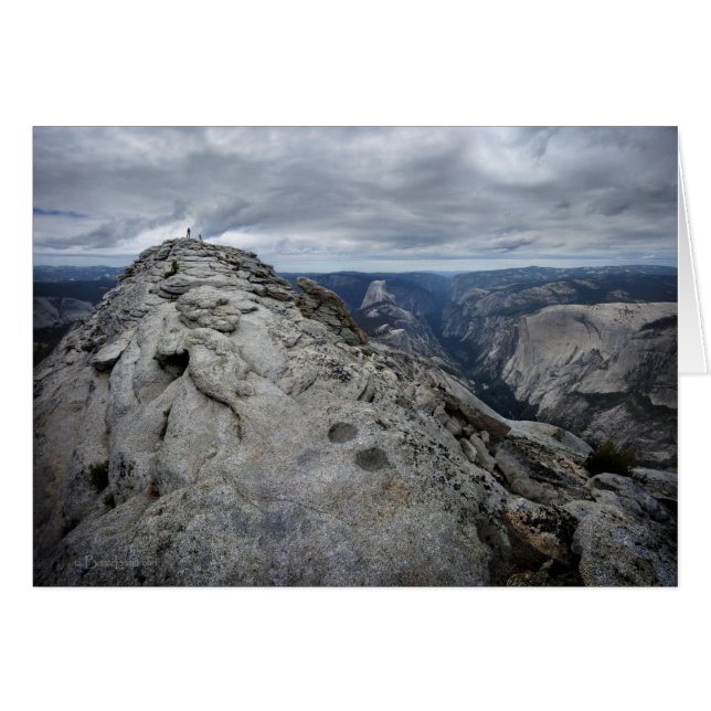 Clouds Rest Vista- Yosemite (Voorkant Horizontaal)