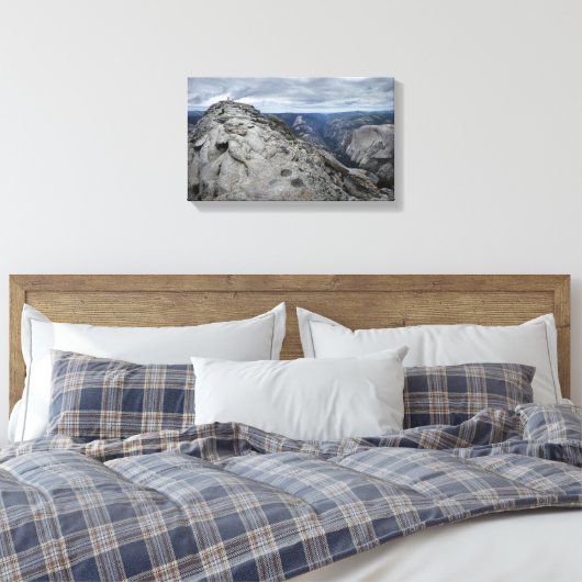 Clouds Rest Vista- Yosemite Canvas Afdruk (Insitu (Slaapkamer))