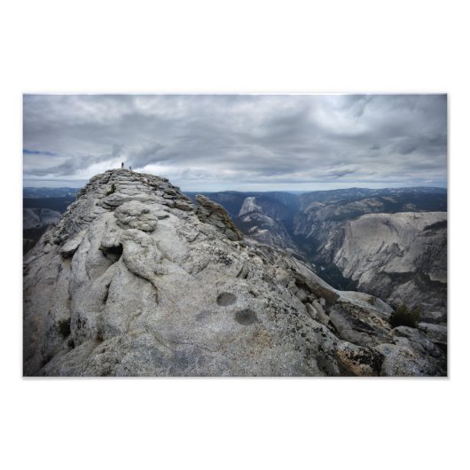 Clouds Rest Vista- Yosemite Foto Afdruk (Voorkant)