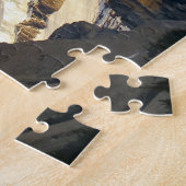 Clouds Roll off Snowy Mountain in Canada Legpuzzel (Zijkant)