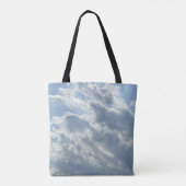 "Clouds" Schoudertas Tote Bag (Achterkant)