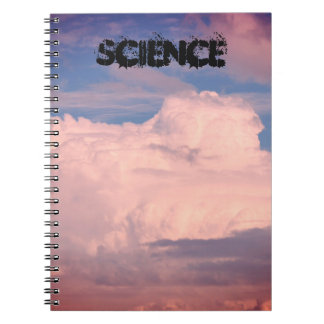 Clouds Science Spiral Photo Notitieboek