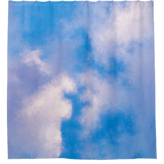 Clouds Shower Curtain Douchegordijn (Voorkant)