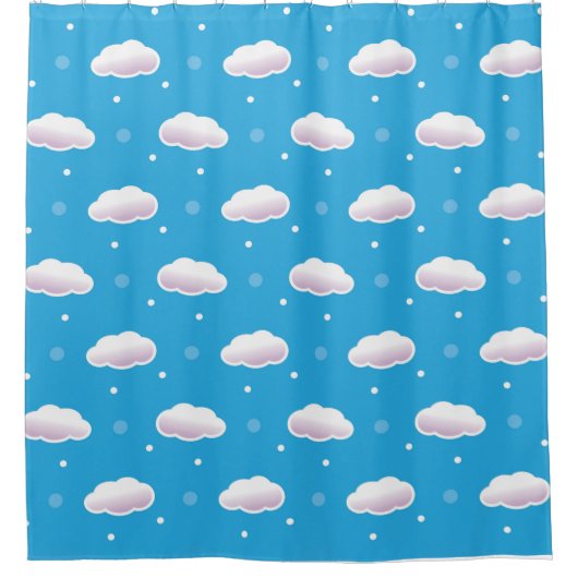 Clouds Shower Curtain Douchegordijn (Voorkant)