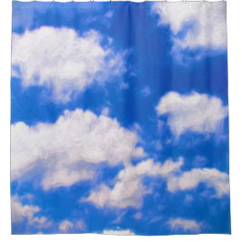 Clouds Shower Curtain Douchegordijn