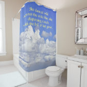 "CLOUDS" SHOWER CURTATIE DOUCHEGORDIJN (In situ)