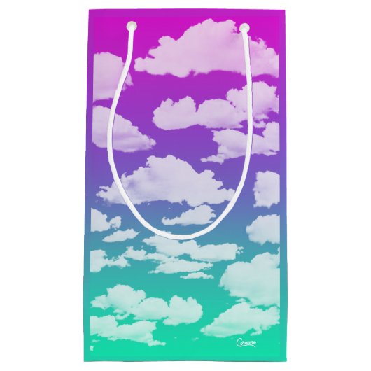 Clouds - Small Gift Bag Klein Cadeauzakje (Voorkant)