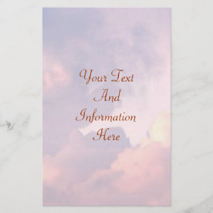 Clouds Stationery Briefpapier