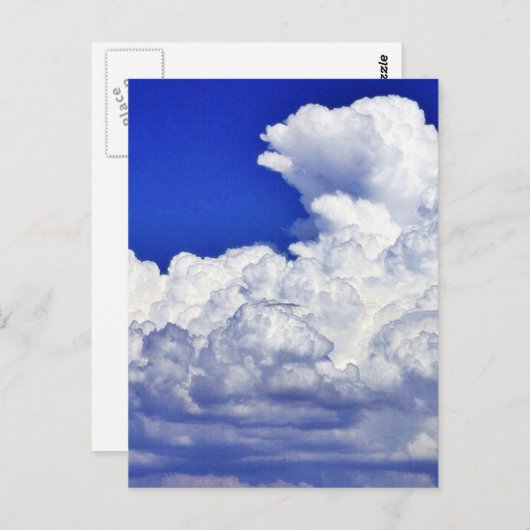 Clouds-Storm Briefkaart (Voorkant / Achterkant)