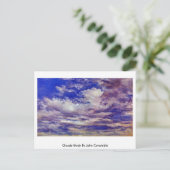 Clouds-studie van John Constable Briefkaart (Staand voorkant)