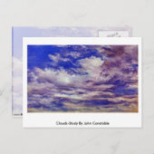 Clouds-studie van John Constable Briefkaart (Voorkant / Achterkant)