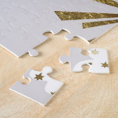 Clouds, sun, and moon, minimalistic pattern. legpuzzel (Zijkant)