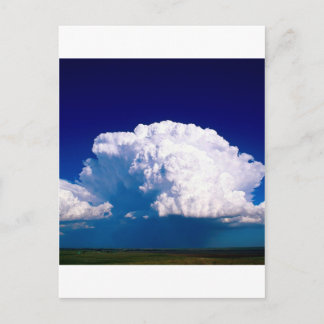 Clouds Thunderhead Sidney Nebraska Briefkaart