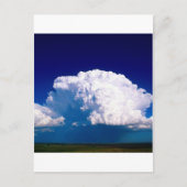 Clouds Thunderhead Sidney Nebraska Briefkaart (Voorkant)