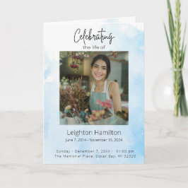 Clouds Uitvaart overlijdensvolgorde Programma