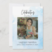 Clouds Uitvaart Viering van Life Programma (Voorkant)