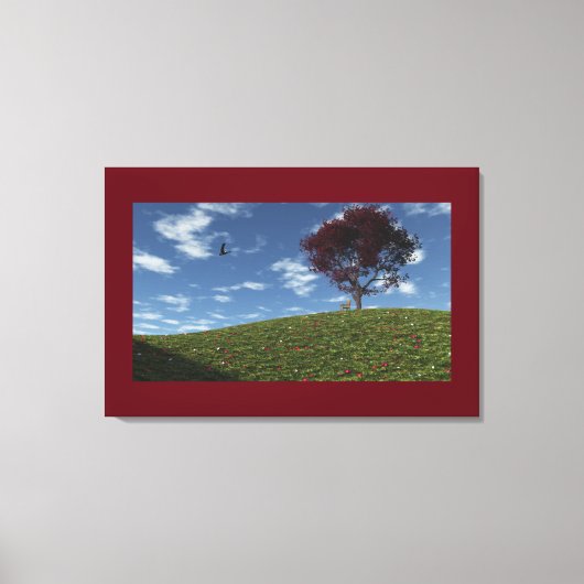 Clouds worden verkocht via canvas print (Voorkant)