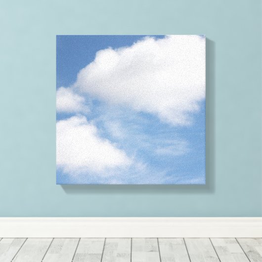 Clouds Wrapped Canvas (Insitu (Houten vloer))