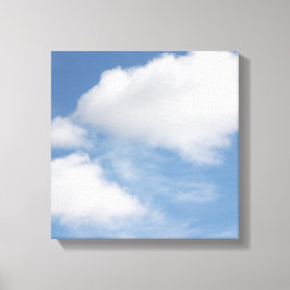 Clouds Wrapped Canvas Afdruk