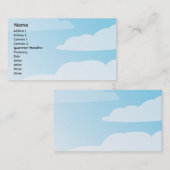 Clouds - Zakelijk Visitekaartje (Voorkant / Achterkant)