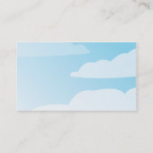 Clouds - Zakelijk Visitekaartje (Achterkant)