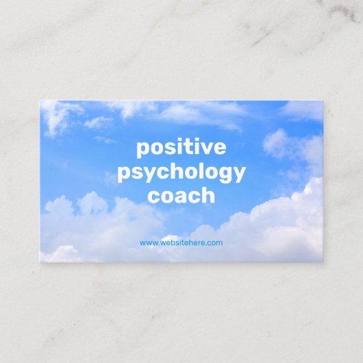 Cloudscape | Carrières in de gezondheid en wellnes Visitekaartje (Voorkant)