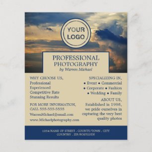 Cloudscape, Fotografie, Fotografe hire Flyer
