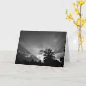 Cloudscape / Noir, kaart (Gele Bloem)