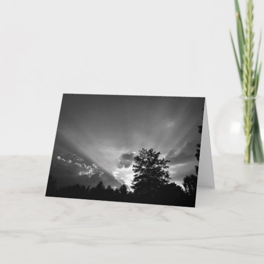 Cloudscape / Noir, kaart (Voorkant)