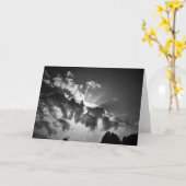 Cloudscape / Noir, kaart (Gele Bloem)