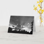 Cloudscape / Noir, kaart (Gele Bloem)