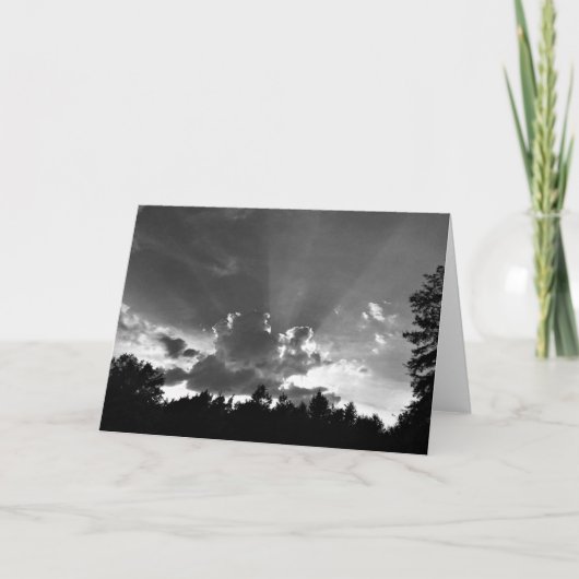 Cloudscape / Noir, kaart (Voorkant)