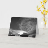 Cloudscape / Noir, kaart (Gele Bloem)