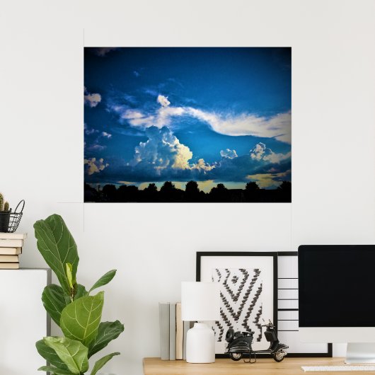 Cloudscape Poster (Thuiskantoor)