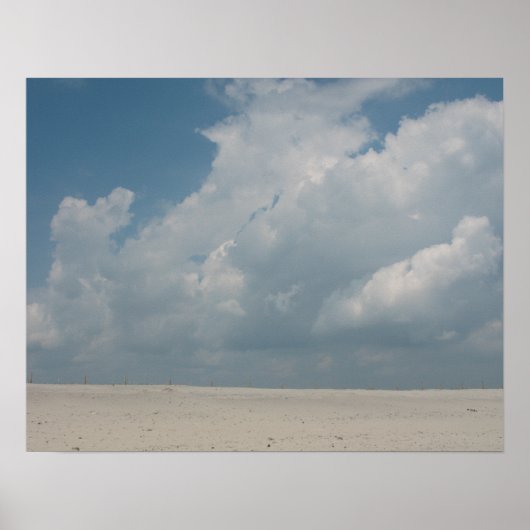 Cloudscape Poster Print (Voorkant)