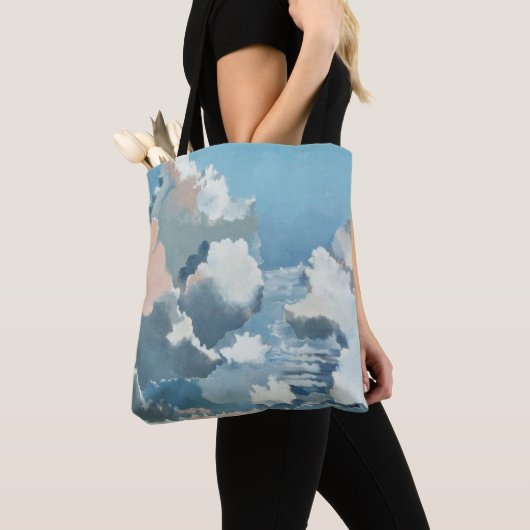 Cloudscape, prachtig schilderij van Paul Nash Tote Bag (Dichtbij)