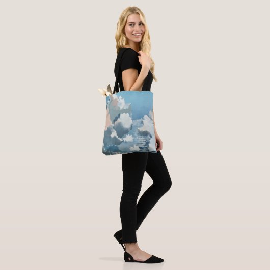 Cloudscape, prachtig schilderij van Paul Nash Tote Bag (Op model)