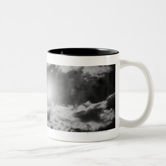 Cloudscape Tweekleurige Koffiemok (Rechts)