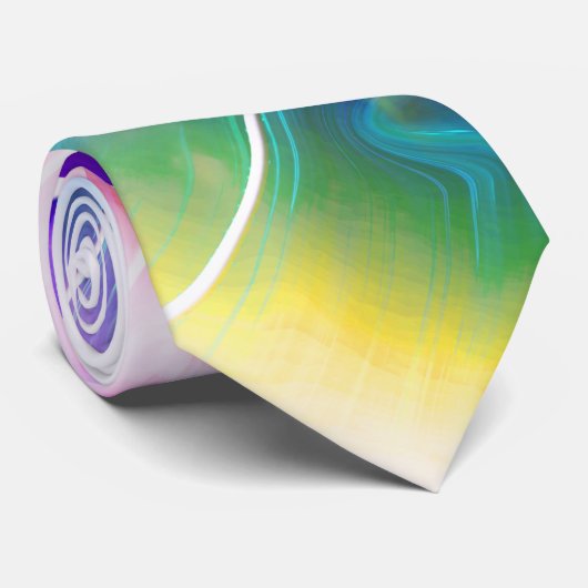 "Cloudschrijven" Stropdas (Opgerold)