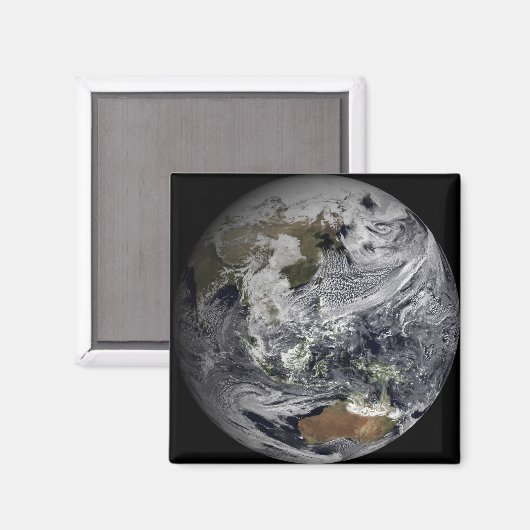 Cloudsimulatie van de volledige Aarde Magneet (Voorkant / Achterkant)