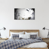 Cloudsimulatie van één dag 2 canvas afdruk (Insitu (Slaapkamer))