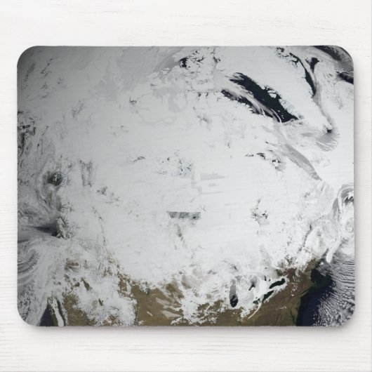 Cloudsimulatie van één dag 2 muismat (Voorkant)